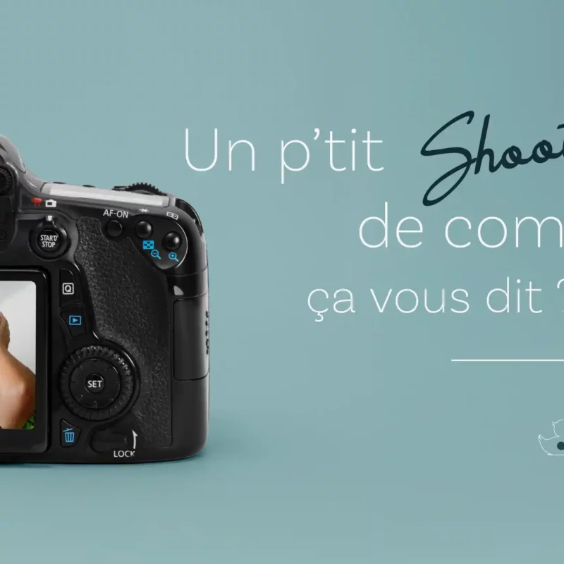 shooting photo professionnel bannière