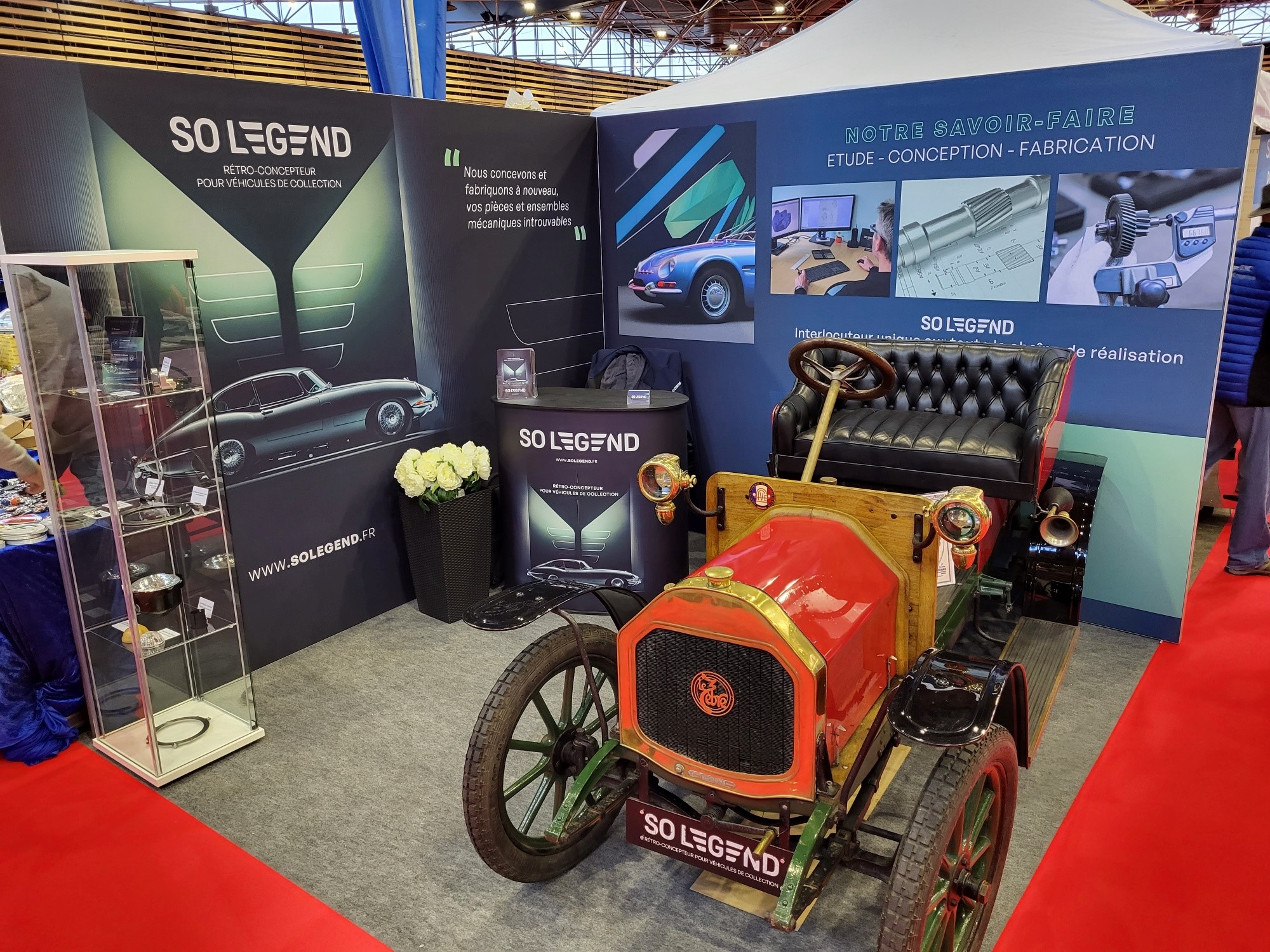 so legend standiste Angers stand salon professionnel sur mesure Com'Personne