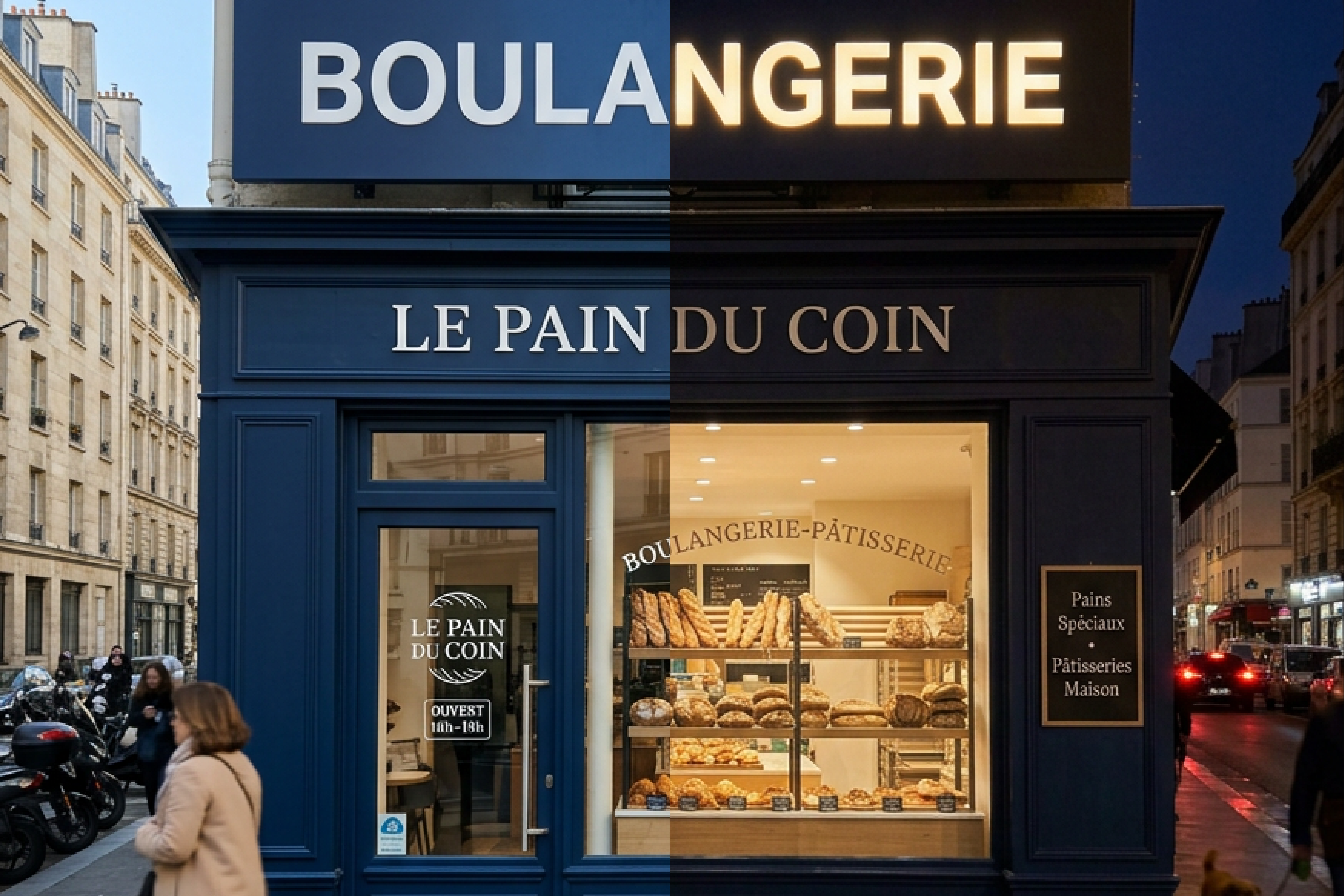 enseigne lumineuse ou non angers